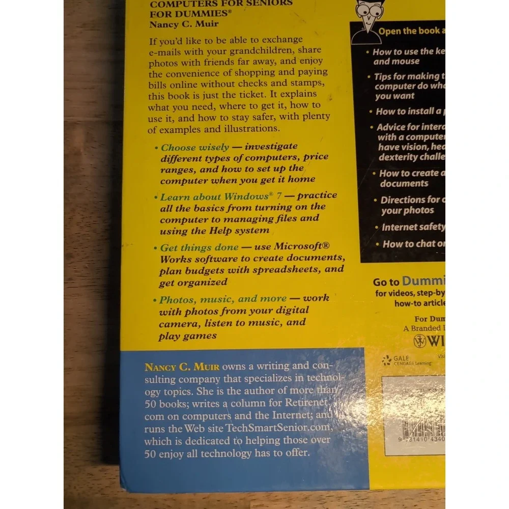 Computers for Seniors for Dummies, 2nd Edition by Nancy C. Muir (2011,... - Picture 6 of 10